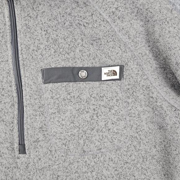 The North Face 1/4 Zip Fleece Mens Large Gordon Lyons 1/4 Zip Fleece Outdoors - Picture 2 of 7